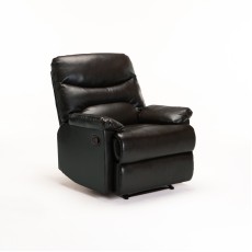 Black Leather Recliner